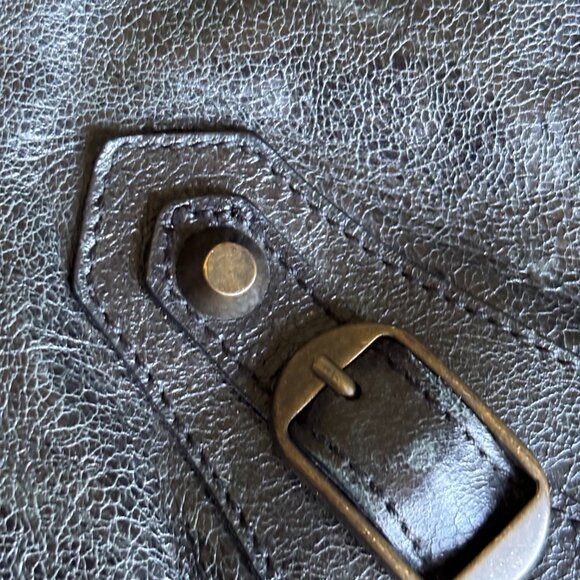 Balenciaga Chevre Leather Motorcycle Mid Afternoon Tote PRE-Loved - Picture 12 of 13